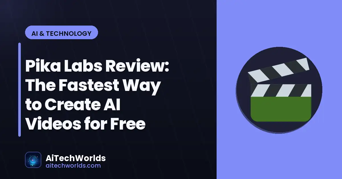 AI video editing timeline on computer screen — pika labs review