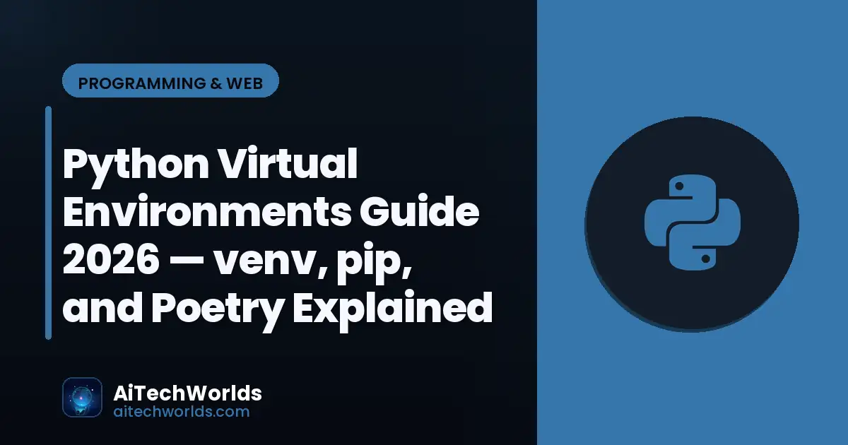 Python code editor with script on monitor — python virtual environments guide 2026  venv pip