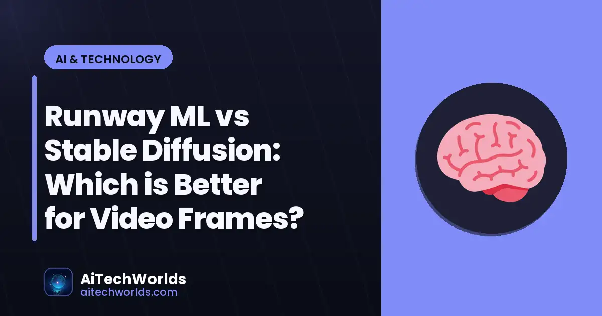 AI-generated digital artwork and image creation — runway ml vs stable diffusion