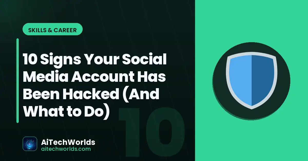 online safety and internet security protection — signs your social media account has been hacked social media hacked guide