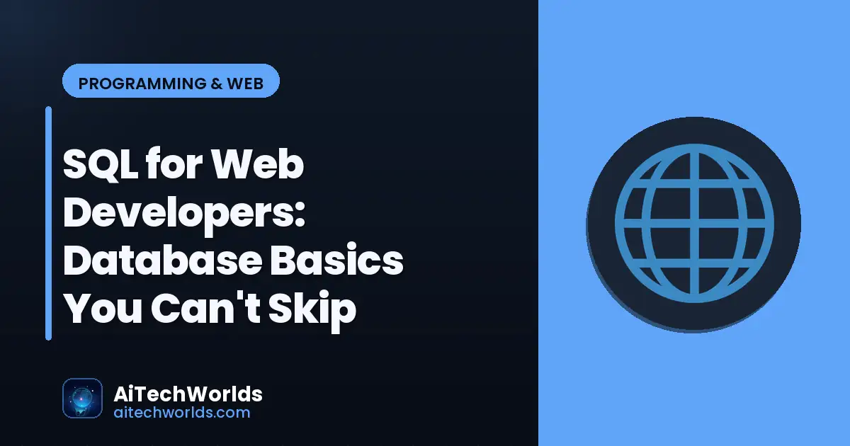 web development code editor with HTML CSS files — sql for web developers sql tutorial web developers