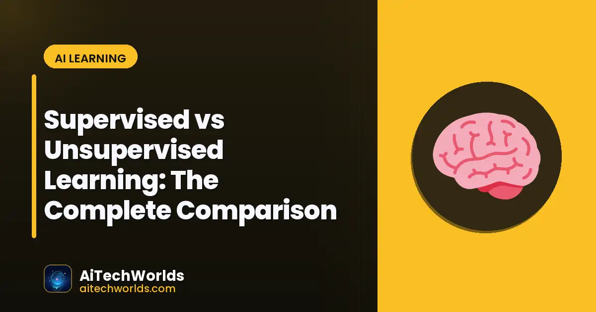 machine learning data visualization and model training — supervised vs unsupervised learning