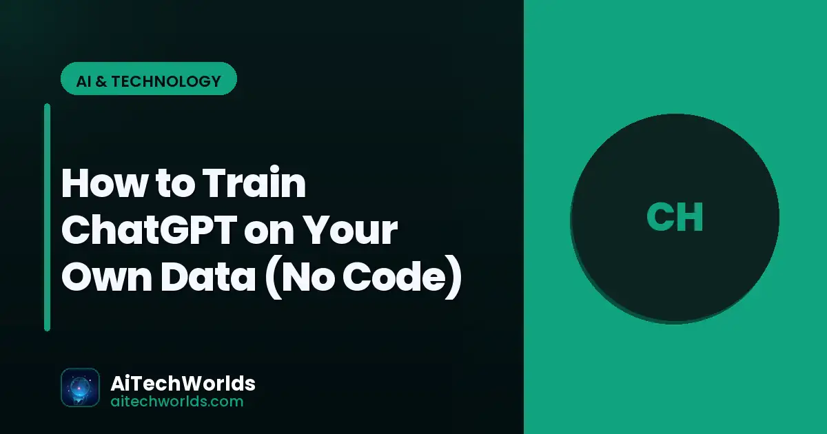 person using ChatGPT AI chatbot on laptop screen — how to train chatgpt on your own data train ChatGPT custom data