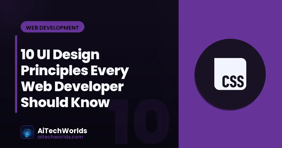 UI design principles visual hierarchy and contrast on screen — design basics for developers