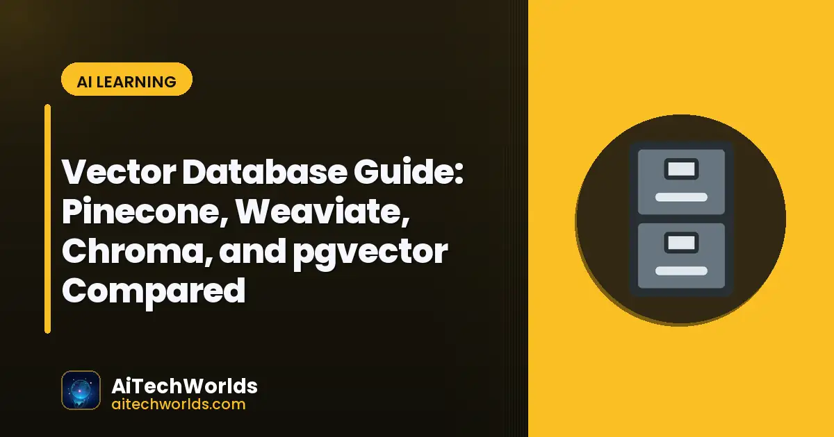 AI application development code in Python editor — vector database guide