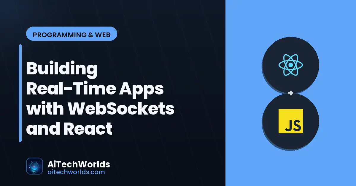 JavaScript React code editor on dark screen — building real-time apps with websockets and react websocket react tutorial