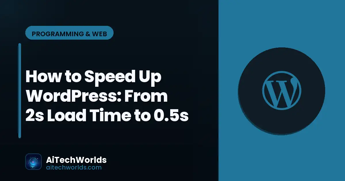 WordPress website dashboard on laptop screen — how to speed up wordpress wordpress speed optimization